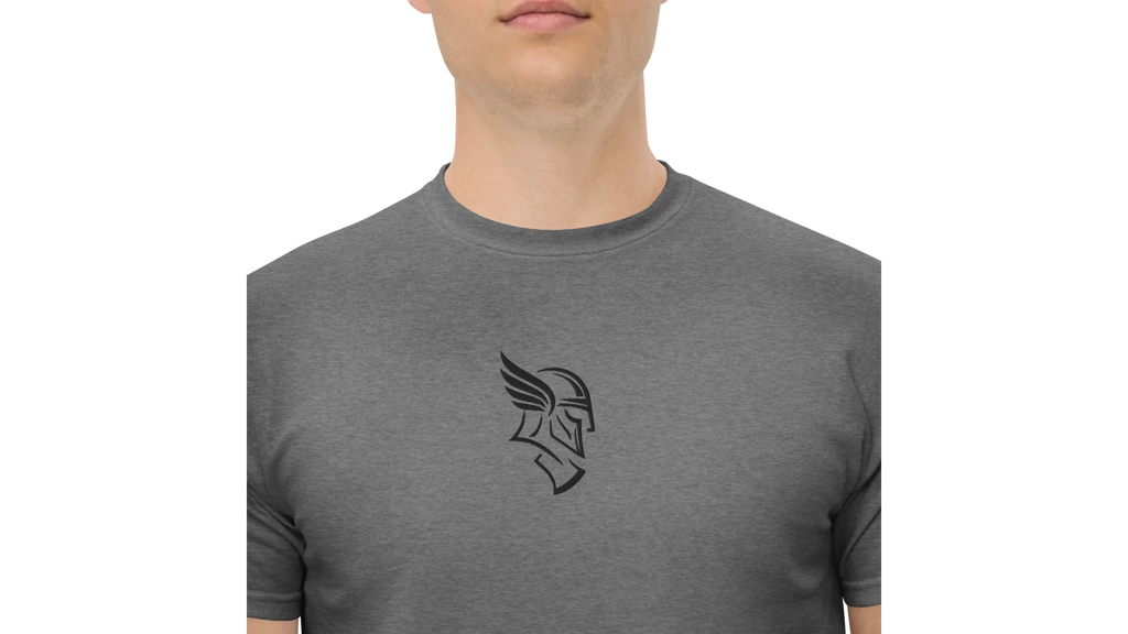 Men's Forge Graphic Cotton Tee - Black