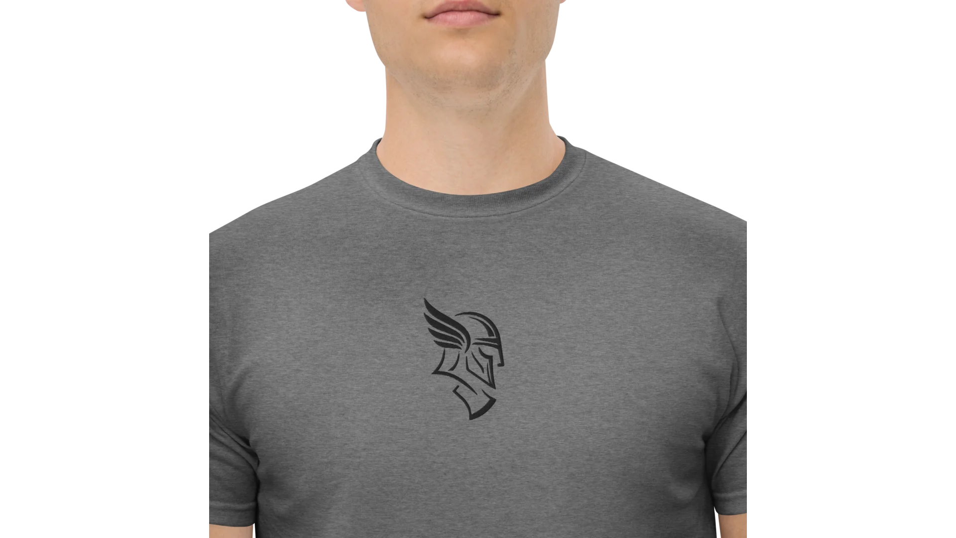 Men's Forge Graphic Cotton Tee - Black