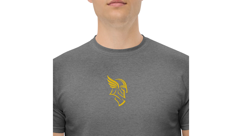 Men's Forge Graphic Cotton Tee - Gold