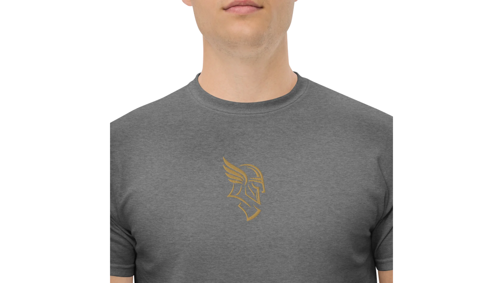 Men's Forge Graphic Cotton Tee - Old Gold