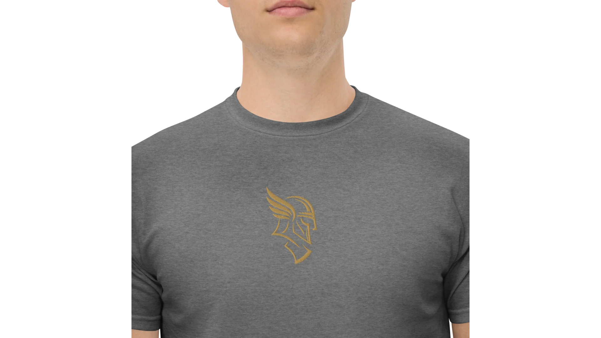 Men's Forge Graphic Cotton Tee - Old Gold