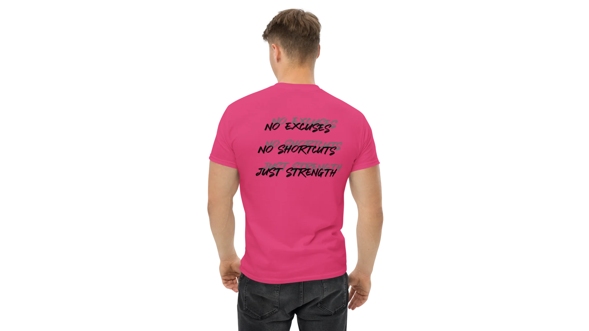 Men's Forge Graphic Cotton Tee - Black