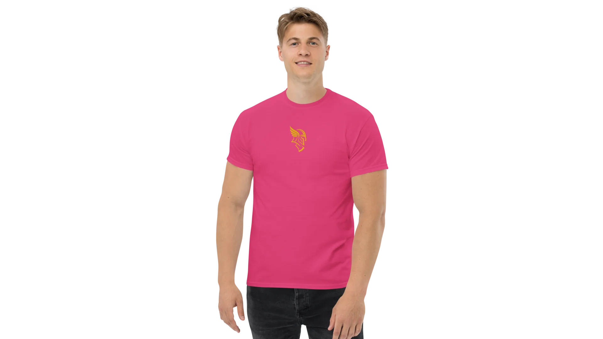 Men's Forge Graphic Cotton Tee - Gold