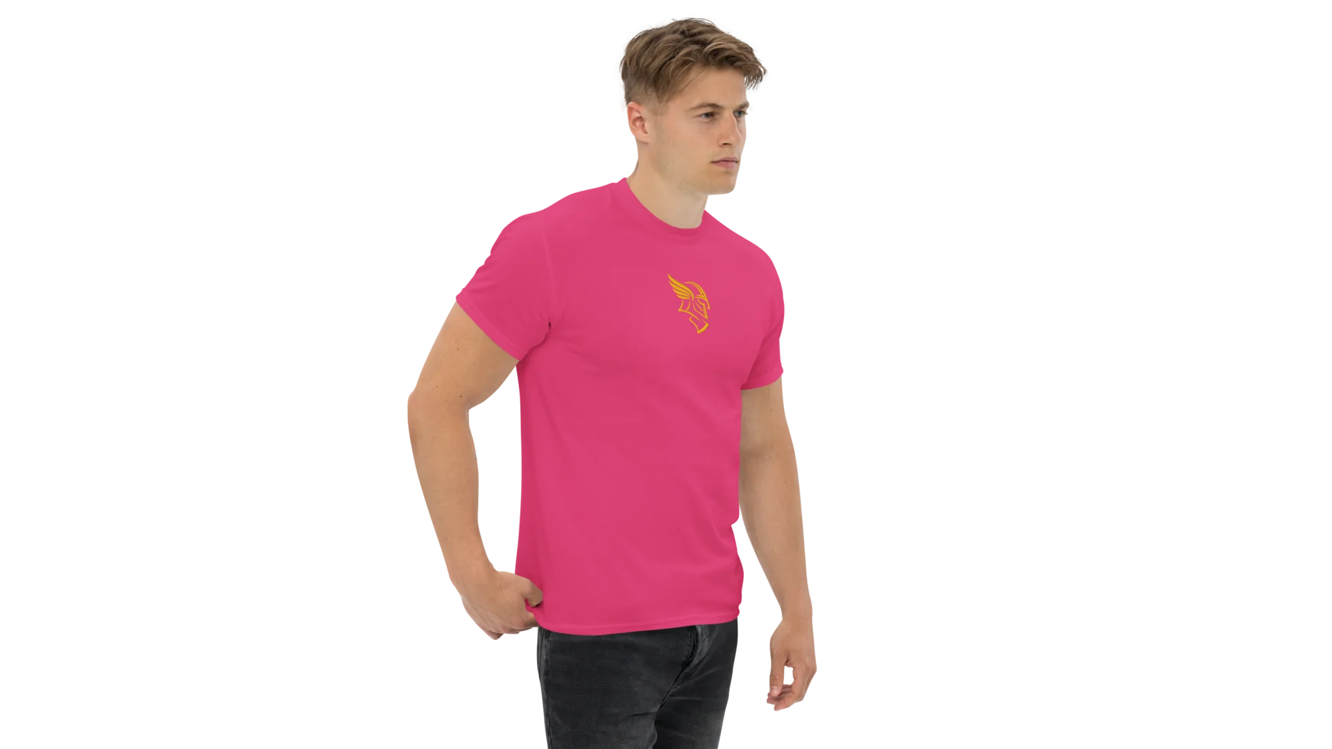 Men's Forge Graphic Cotton Tee - Gold