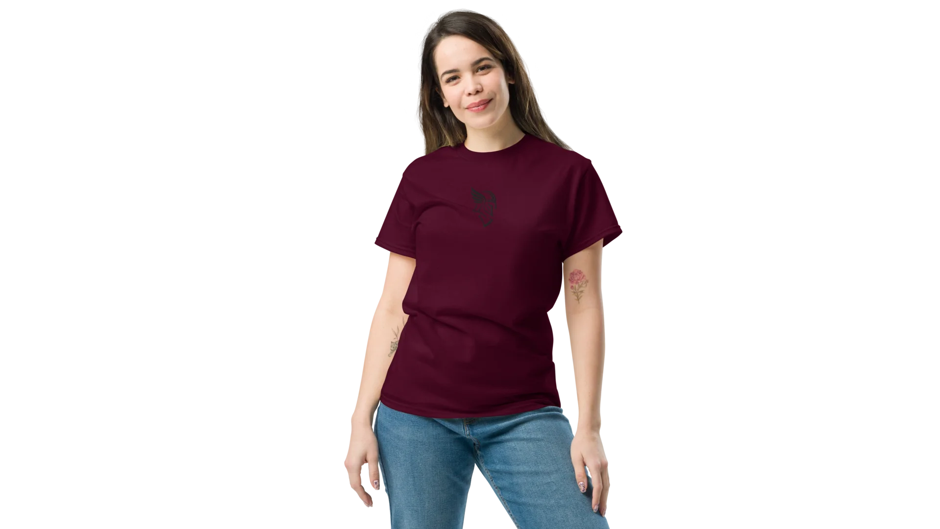 Women's Forge Graphic Cotton Tee - Black