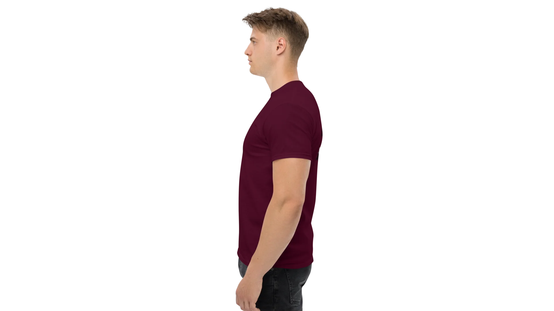 Men's Forge Graphic Cotton Tee - Black