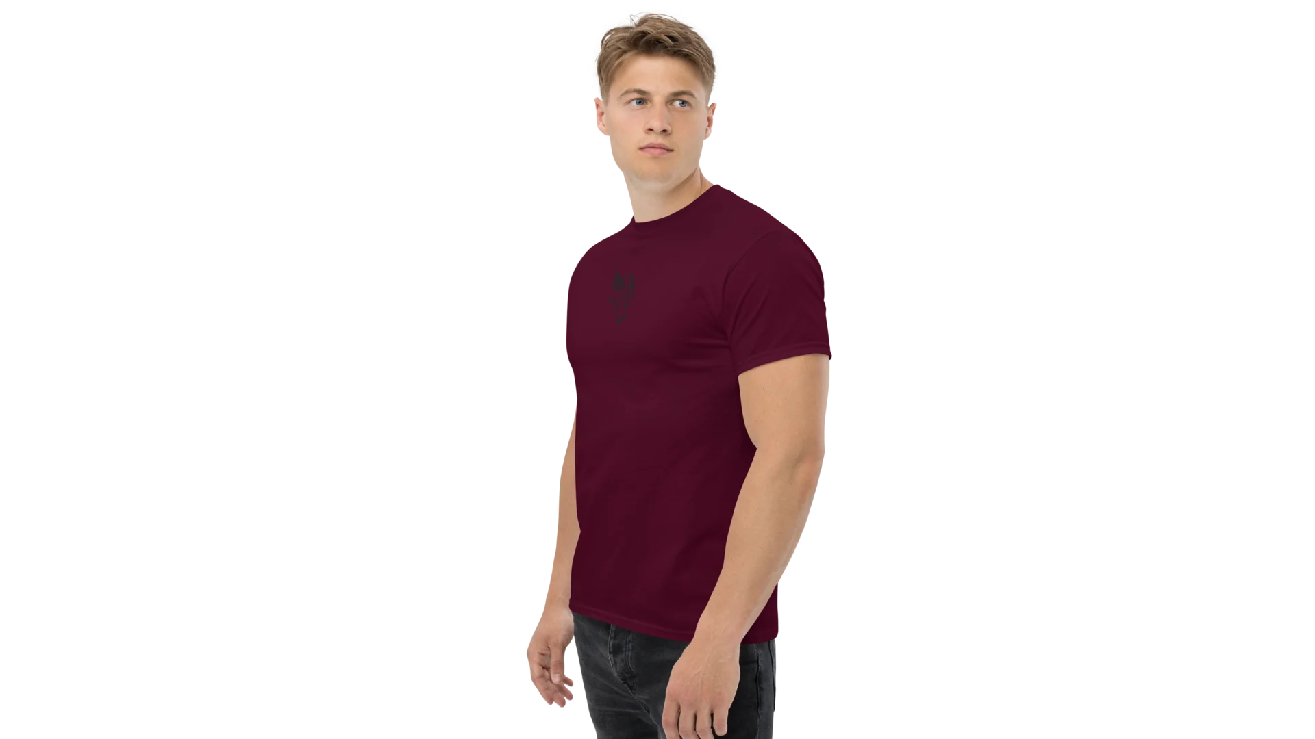 Men's Forge Graphic Cotton Tee - Black