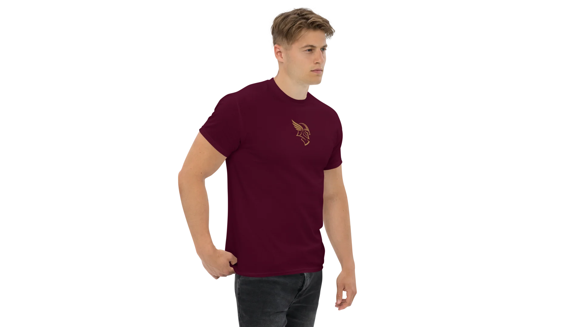 Men's Forge Graphic Cotton Tee - Old Gold
