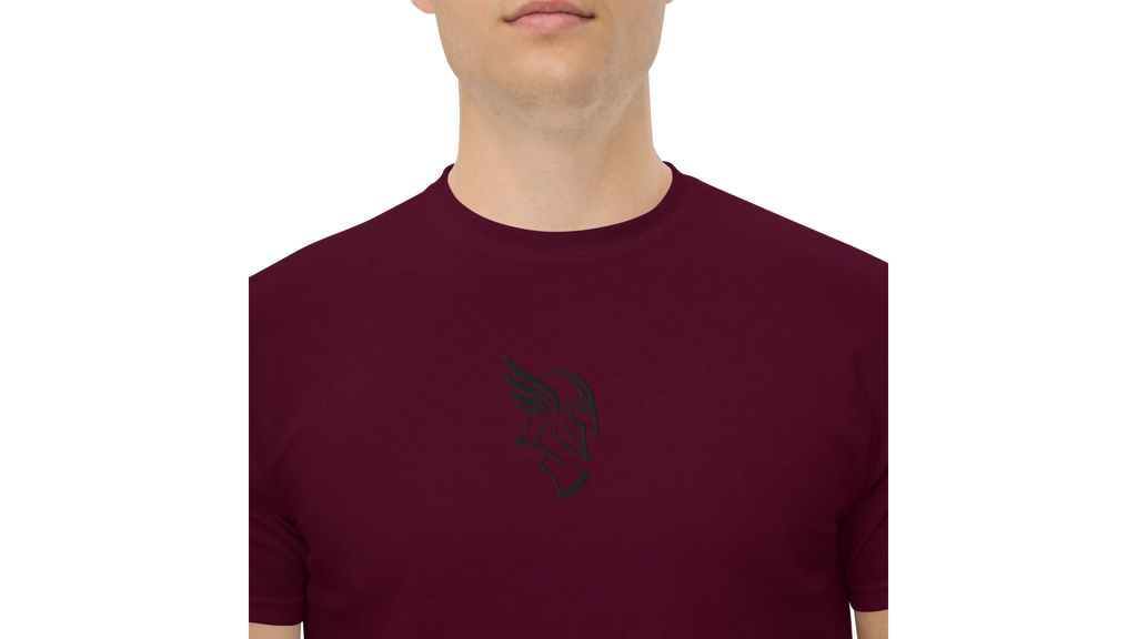 Men's Forge Graphic Cotton Tee - Black
