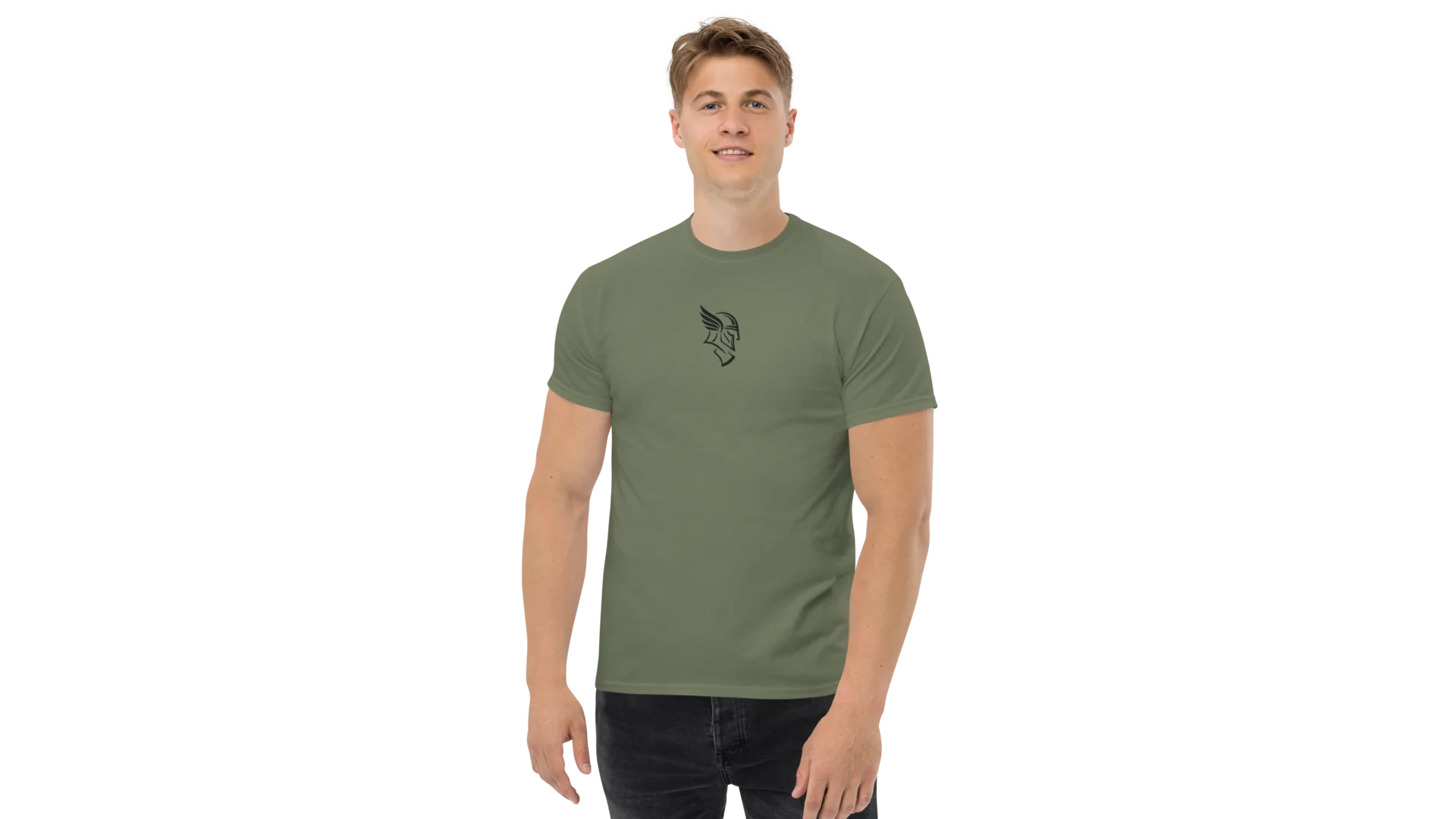 Men's Forge Graphic Cotton Tee - Black