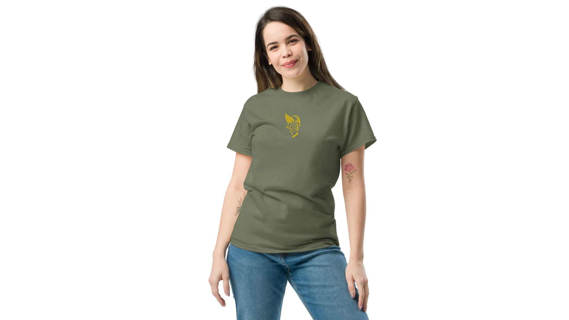 Women's Forge Cotton Tee - Gold