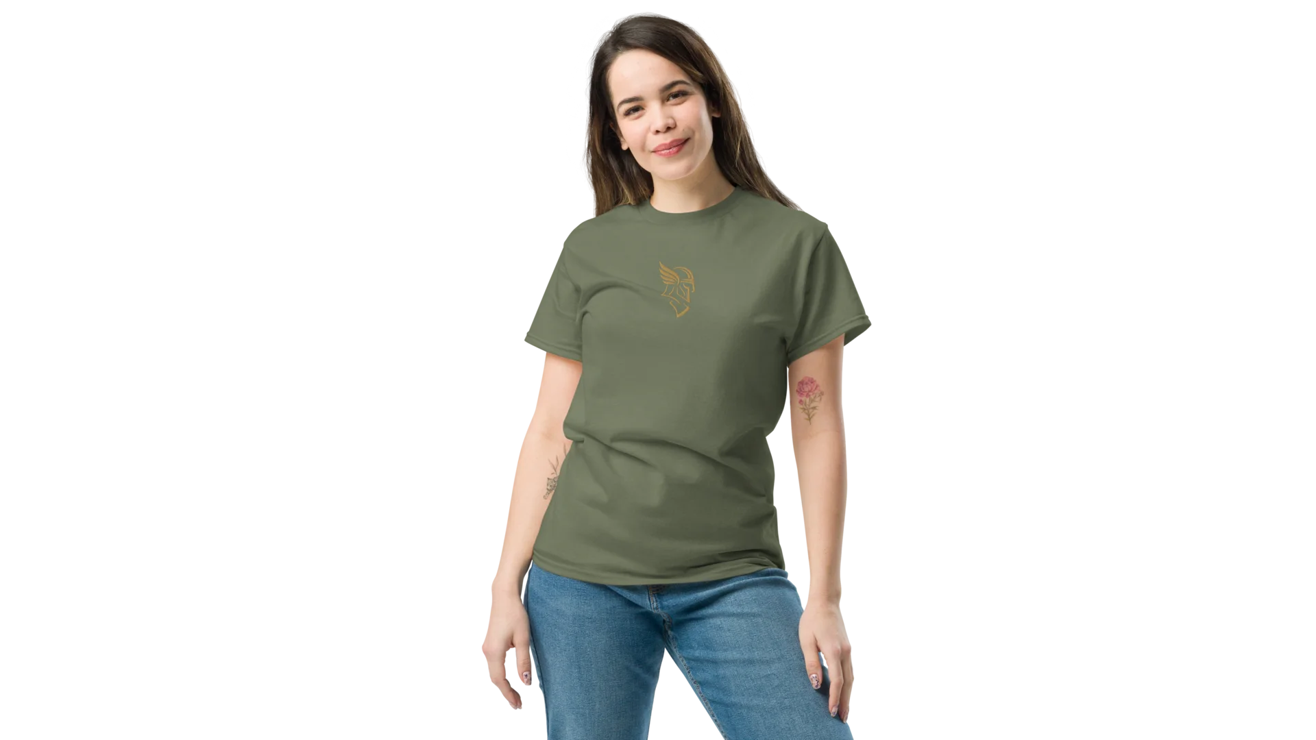 Women's Forge Cotton Tee - Old Gold