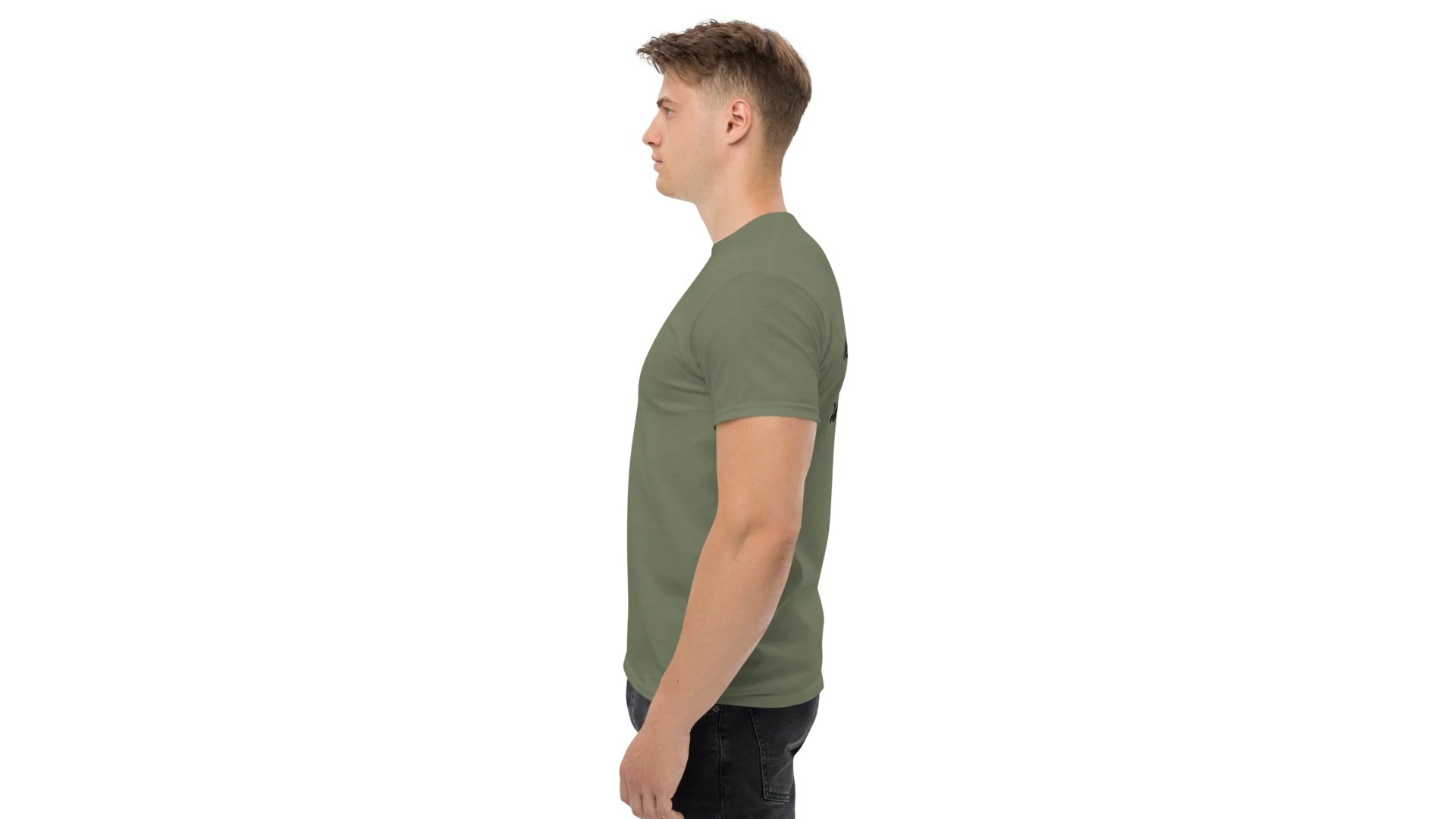 Men's Forge Graphic Cotton Tee - Old Gold