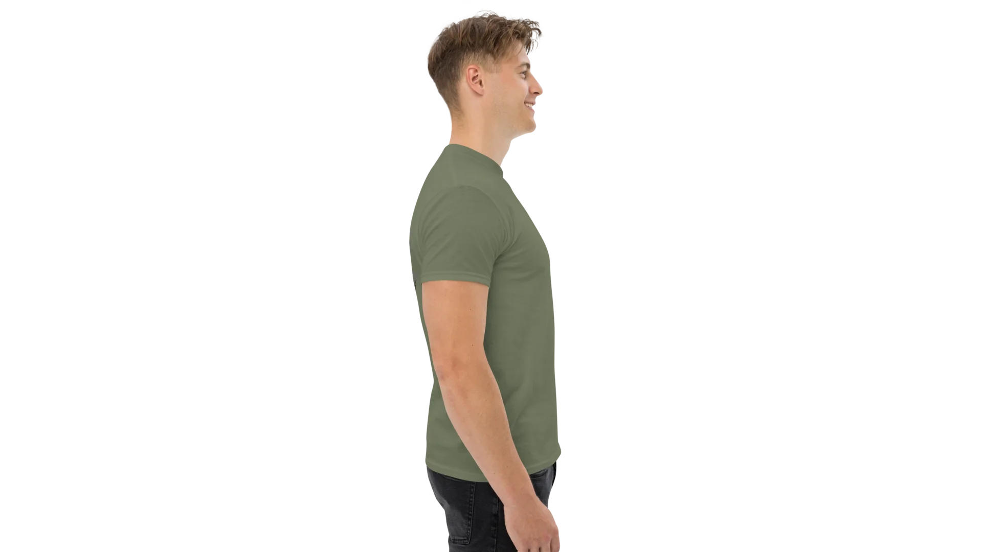 Men's Forge Graphic Cotton Tee - Old Gold