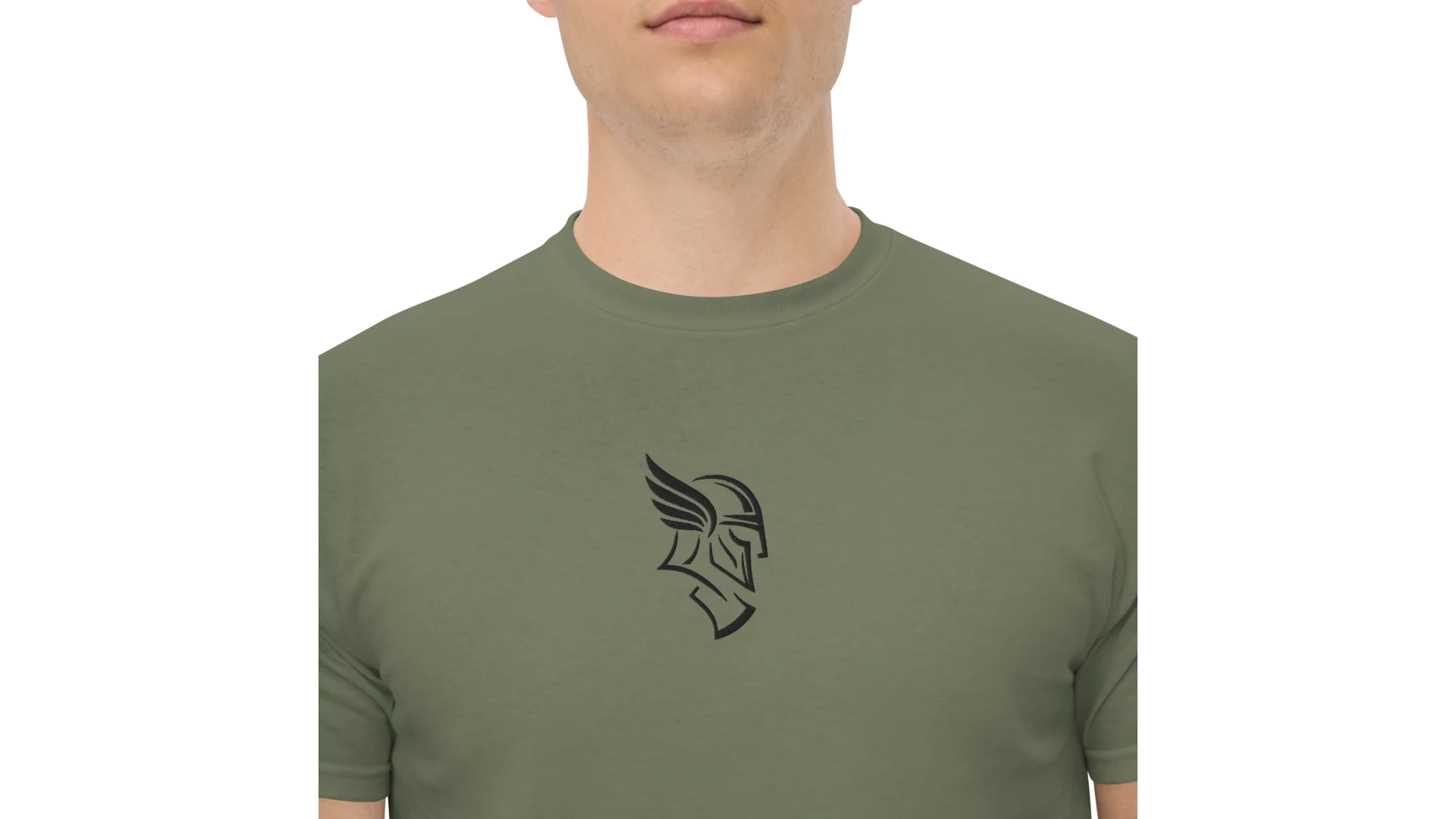 Men's Forge Graphic Cotton Tee - Black