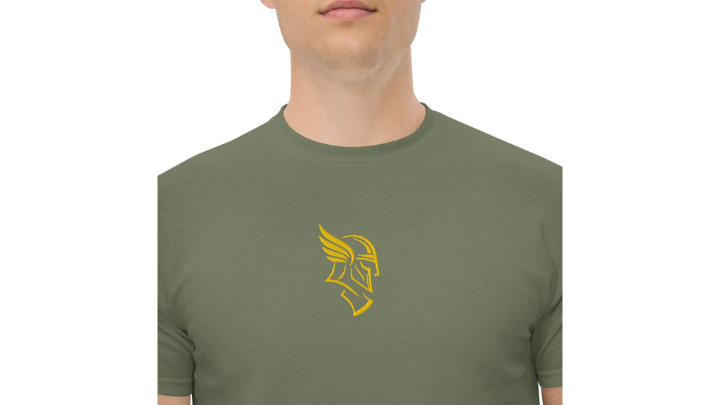 Men's Forge Graphic Cotton Tee - Gold