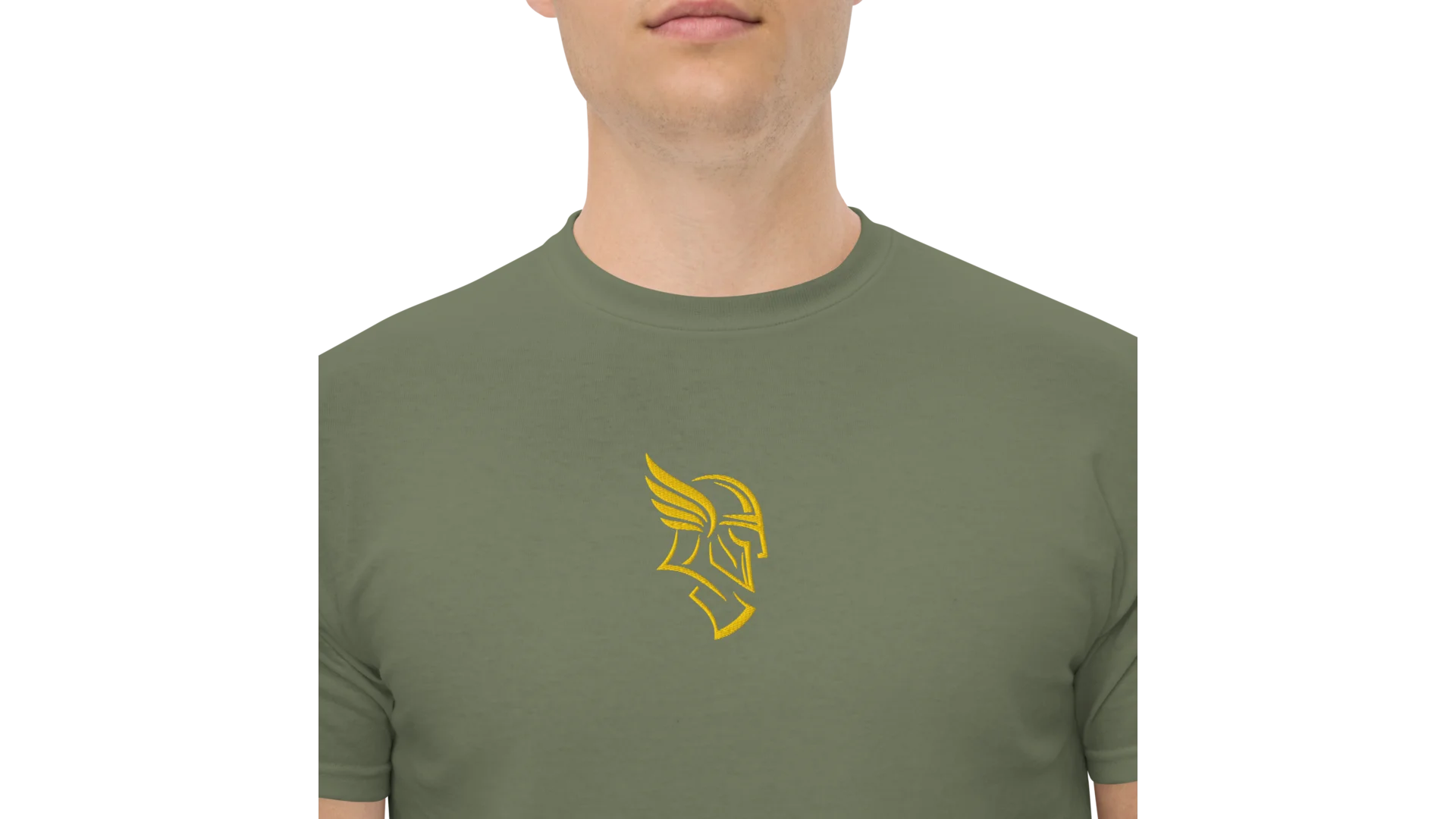 Men's Forge Graphic Cotton Tee - Gold