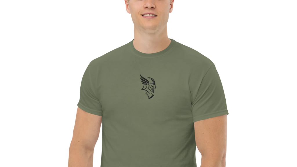 Men's Forge Graphic Cotton Tee - Black