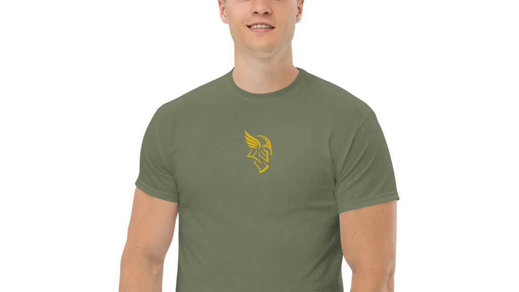 Men's Forge Graphic Cotton Tee - Gold