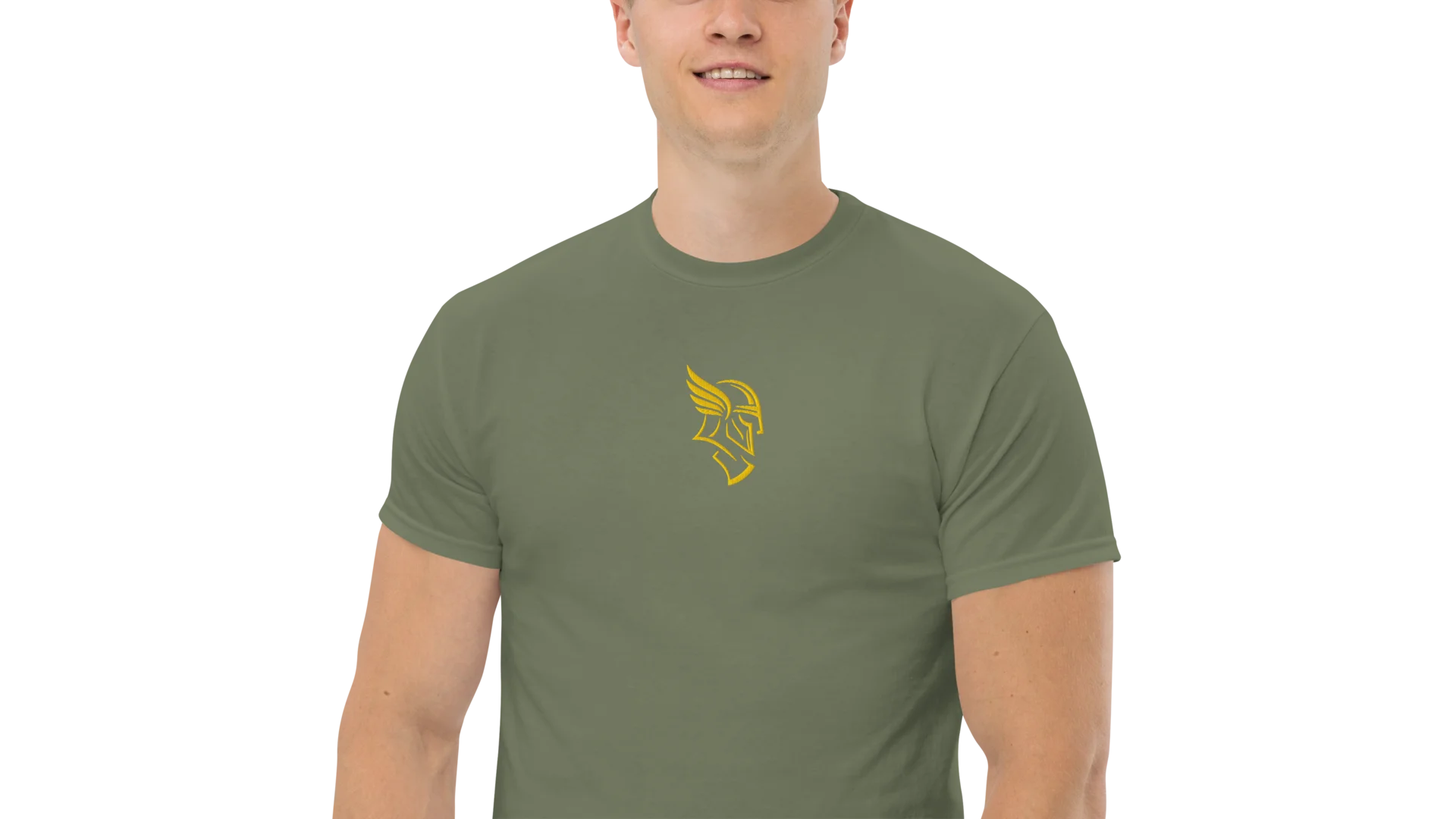 Men's Forge Graphic Cotton Tee - Gold