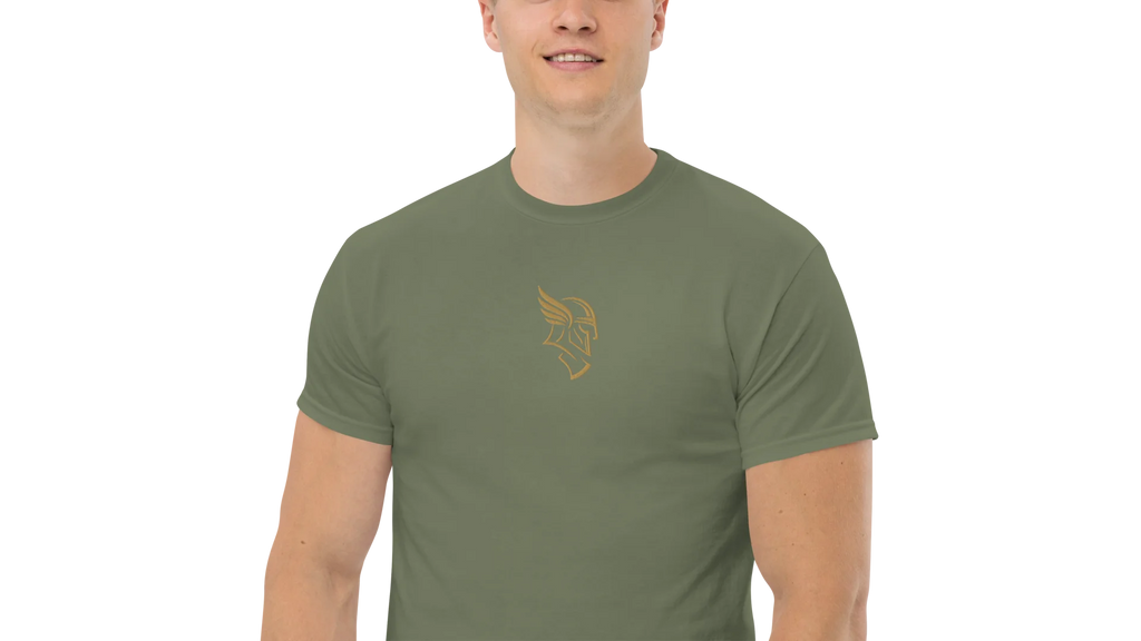 Men's Forge Graphic Cotton Tee - Old Gold