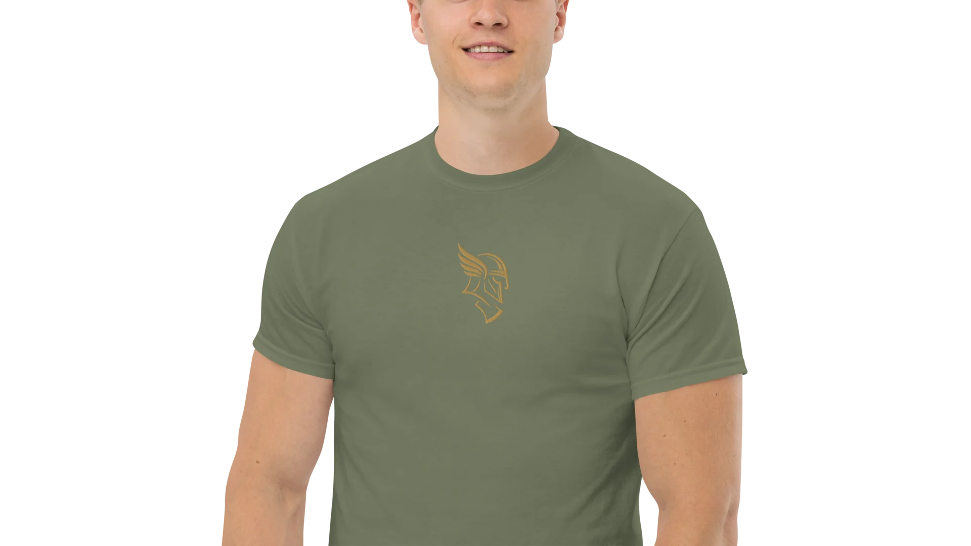 Men's Forge Graphic Cotton Tee - Old Gold