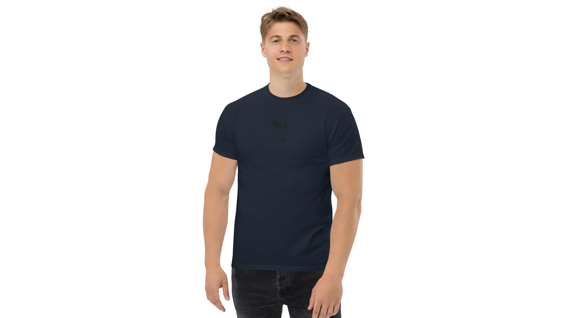 Men's Forge Graphic Cotton Tee - Black