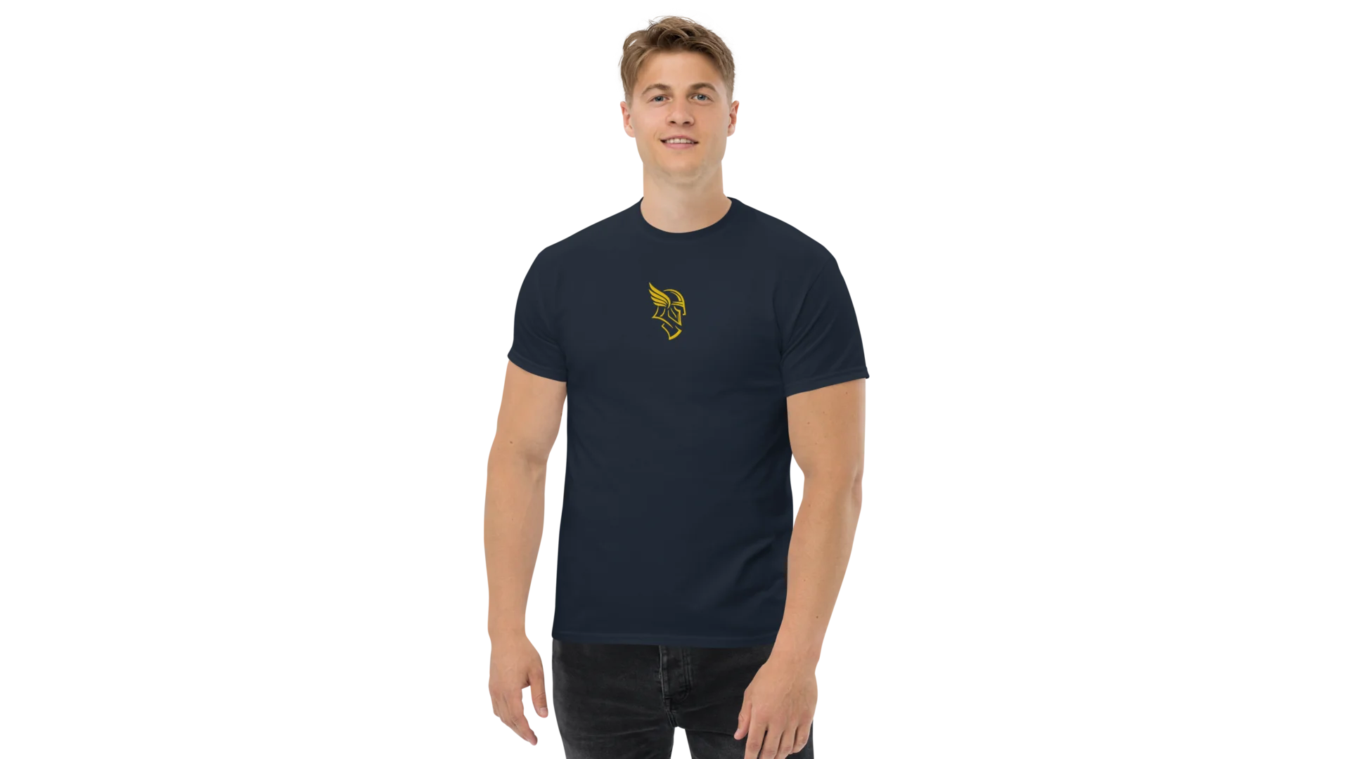 Men's Forge Graphic Cotton Tee - Gold