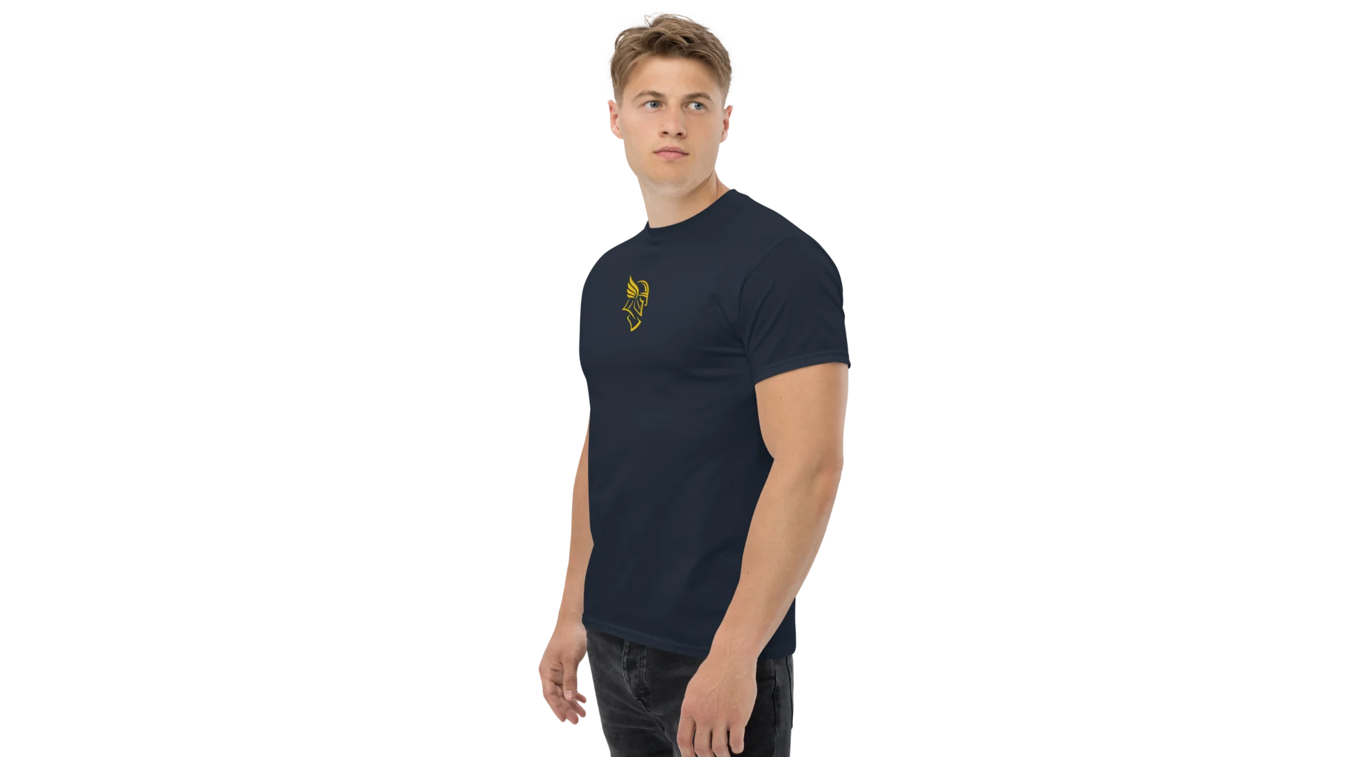 Men's Forge Graphic Cotton Tee - Gold