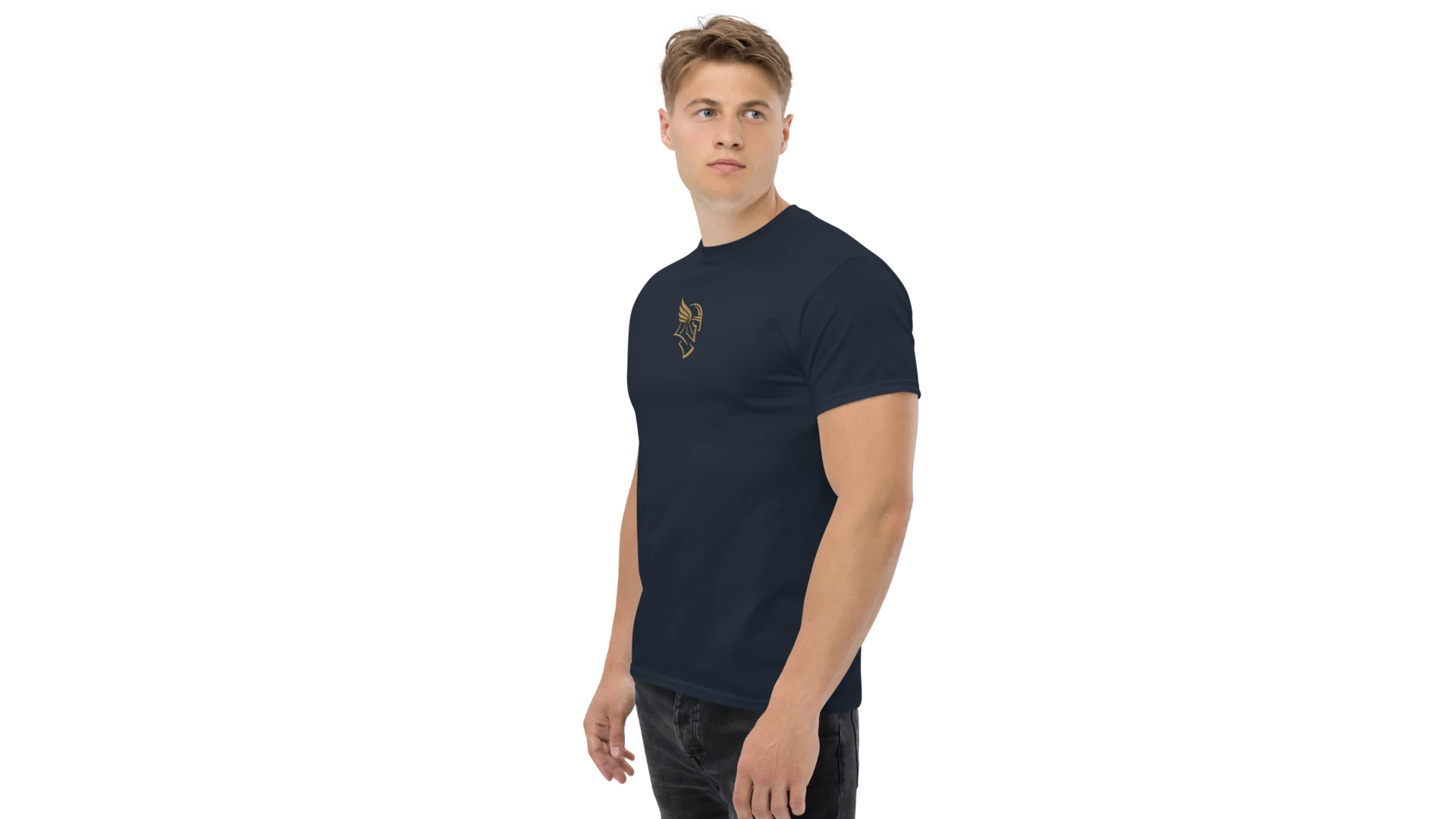 Men's Forge Graphic Cotton Tee - Old Gold