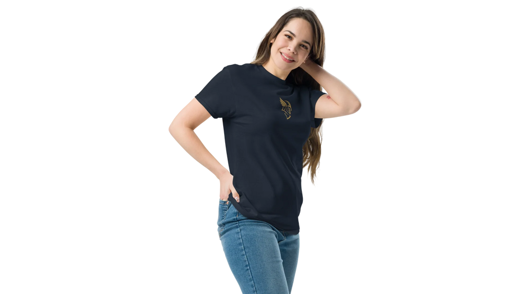Women's Forge Graphic Cotton Tee - Old Gold
