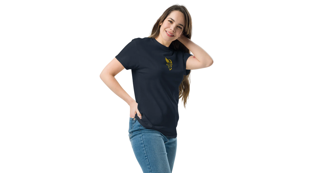 Women's Forge Graphic Cotton Tee - Gold