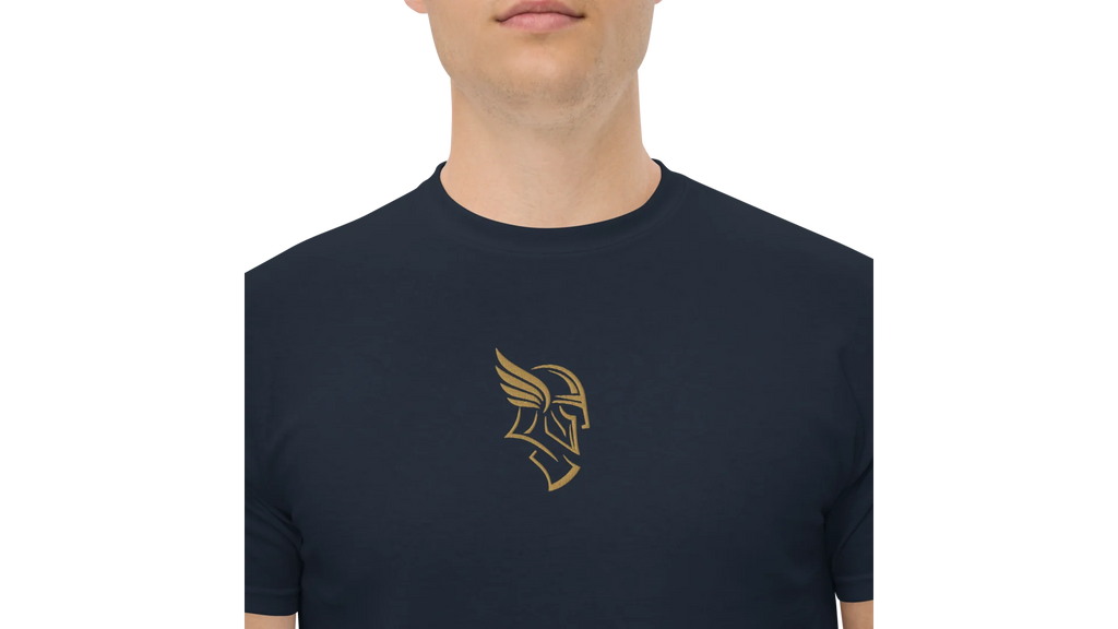 Men's Forge Graphic Cotton Tee - Old Gold