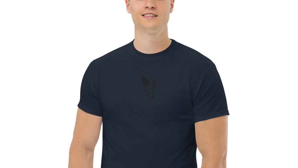 Men's Forge Graphic Cotton Tee - Black