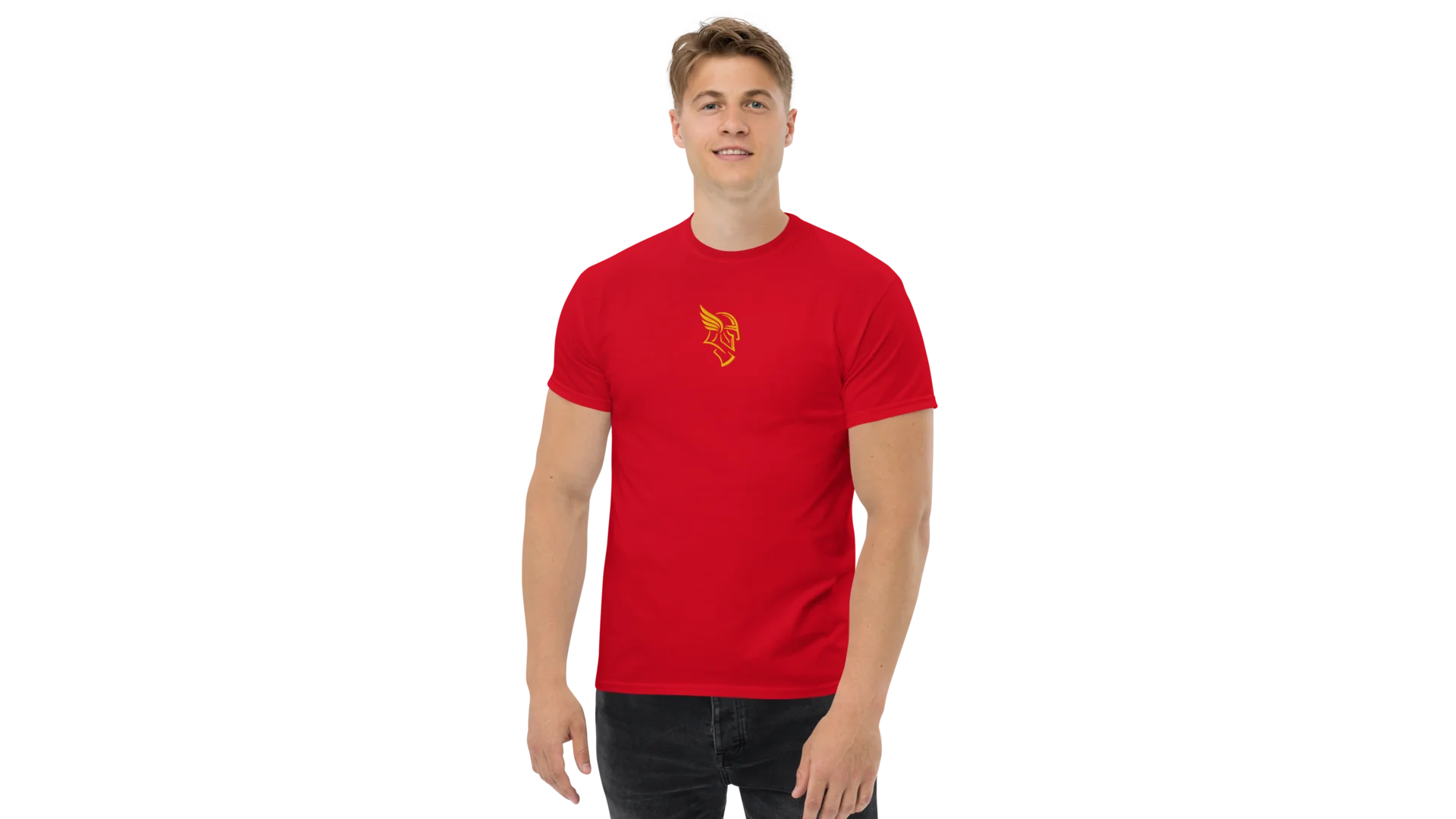 Men's Forge Graphic Cotton Tee - Gold