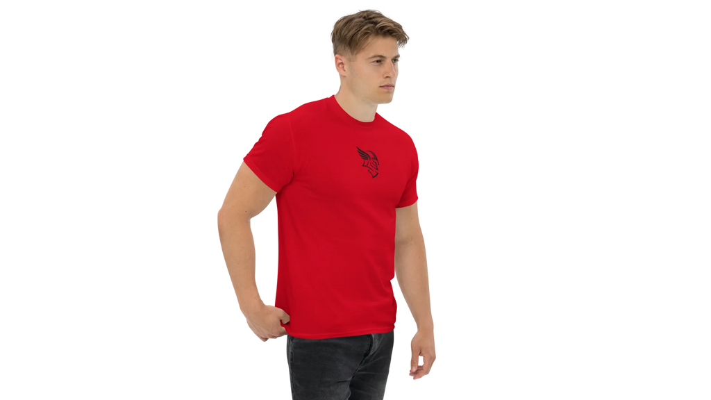 Men's Forge Graphic Cotton Tee - Black
