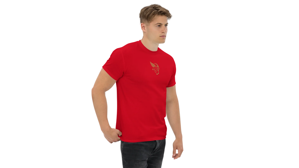 Men's Forge Graphic Cotton Tee - Old Gold