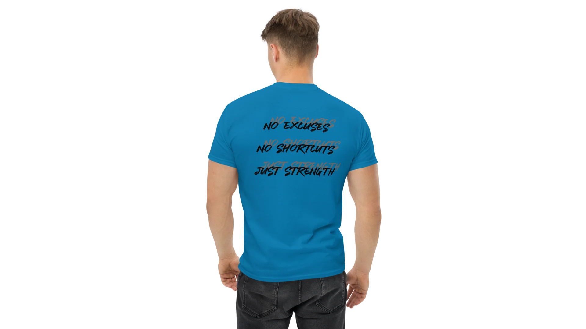 Men's Forge Graphic Cotton Tee - Gold
