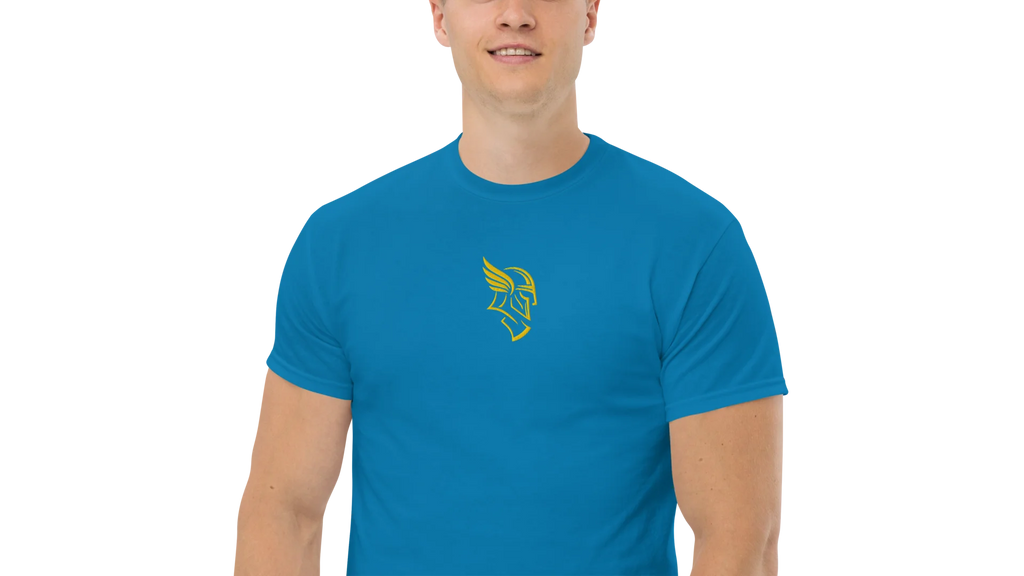 Men's Forge Graphic Cotton Tee - Gold