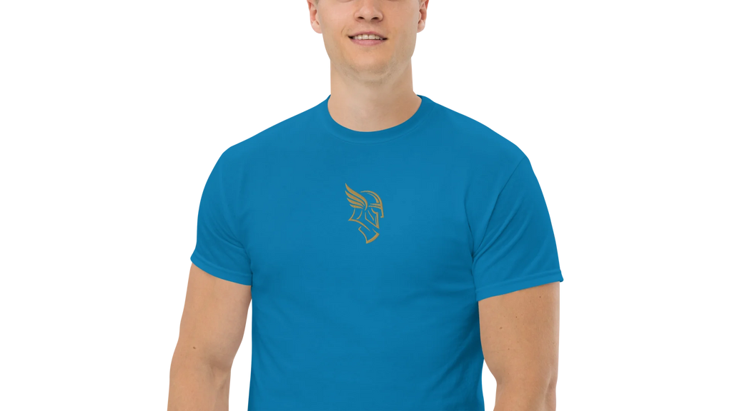 Men's Forge Graphic Cotton Tee - Old Gold