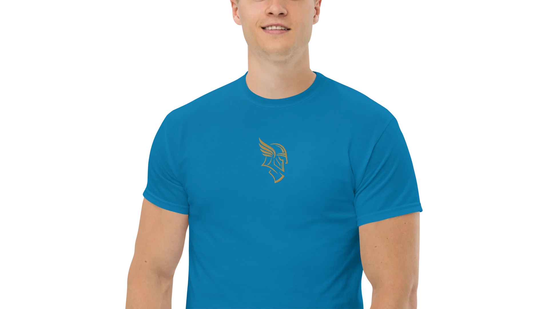 Men's Forge Graphic Cotton Tee - Old Gold