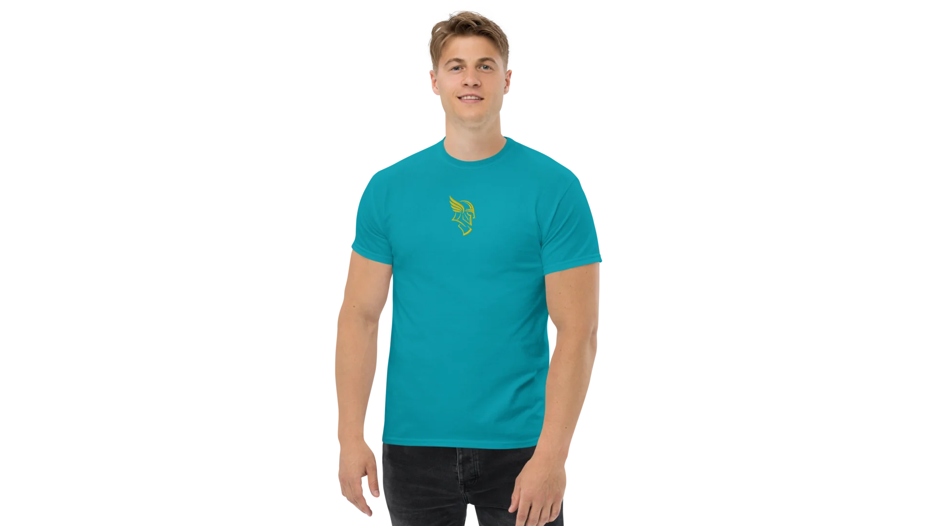 Men's Forge Graphic Cotton Tee - Gold
