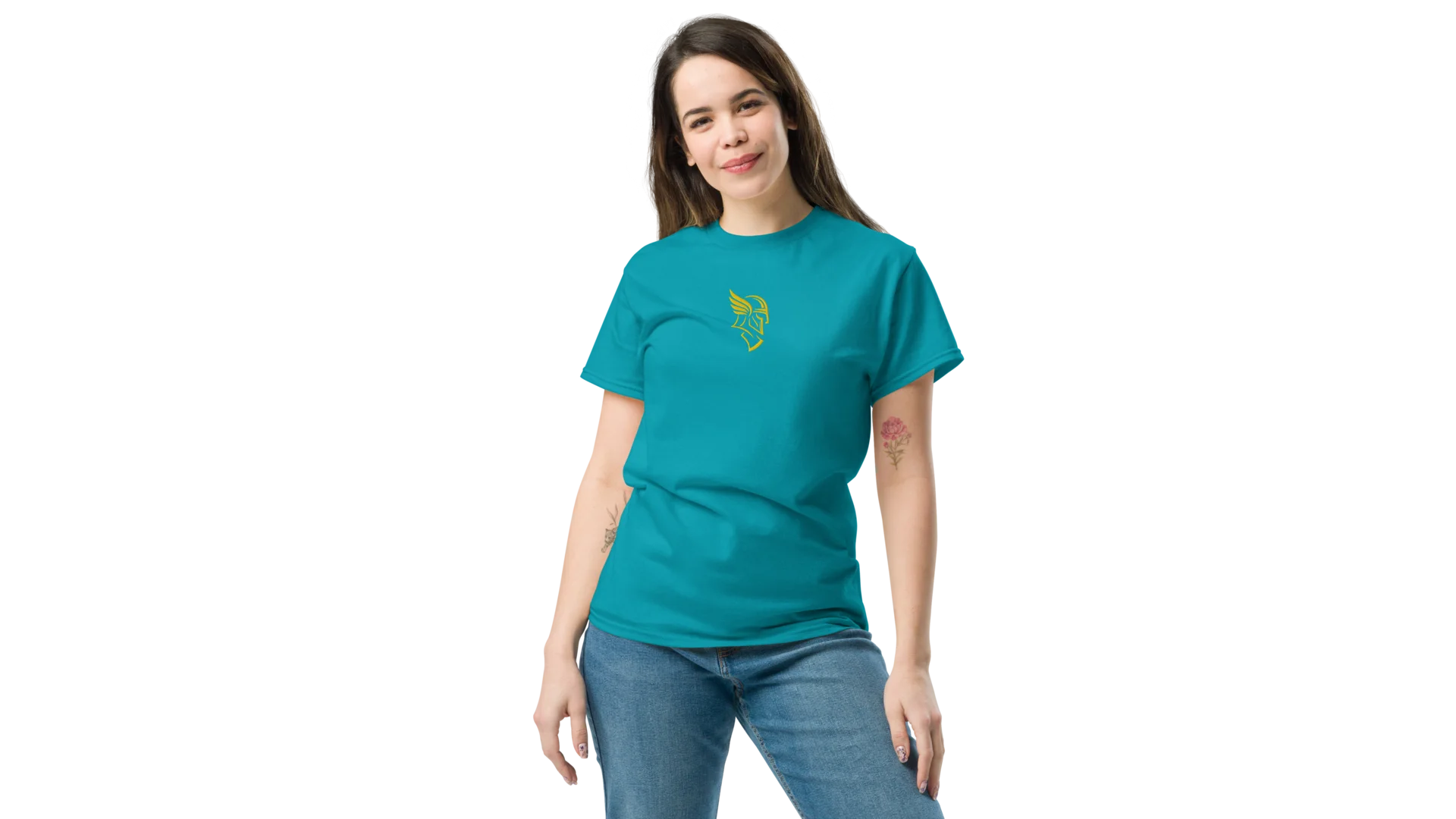 Women's Forge Graphic Cotton Tee - Gold