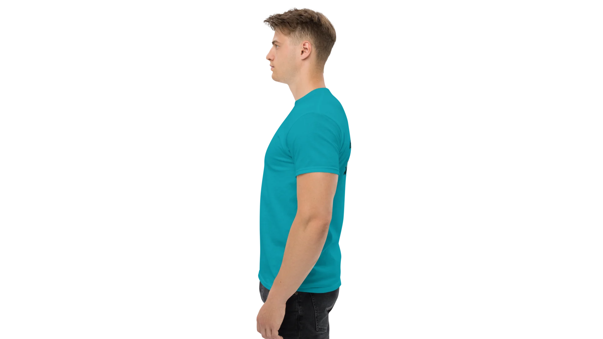 Men's Forge Graphic Cotton Tee - Black