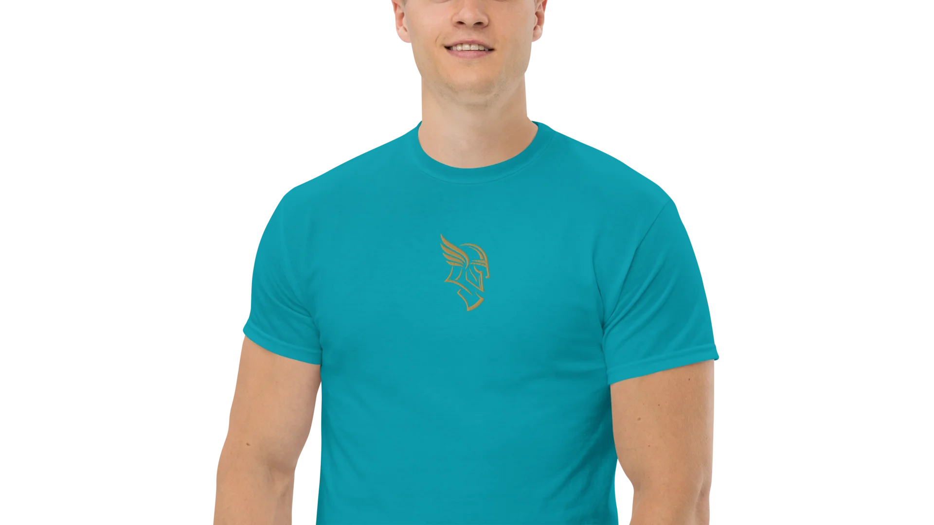 Men's Forge Graphic Cotton Tee - Old Gold