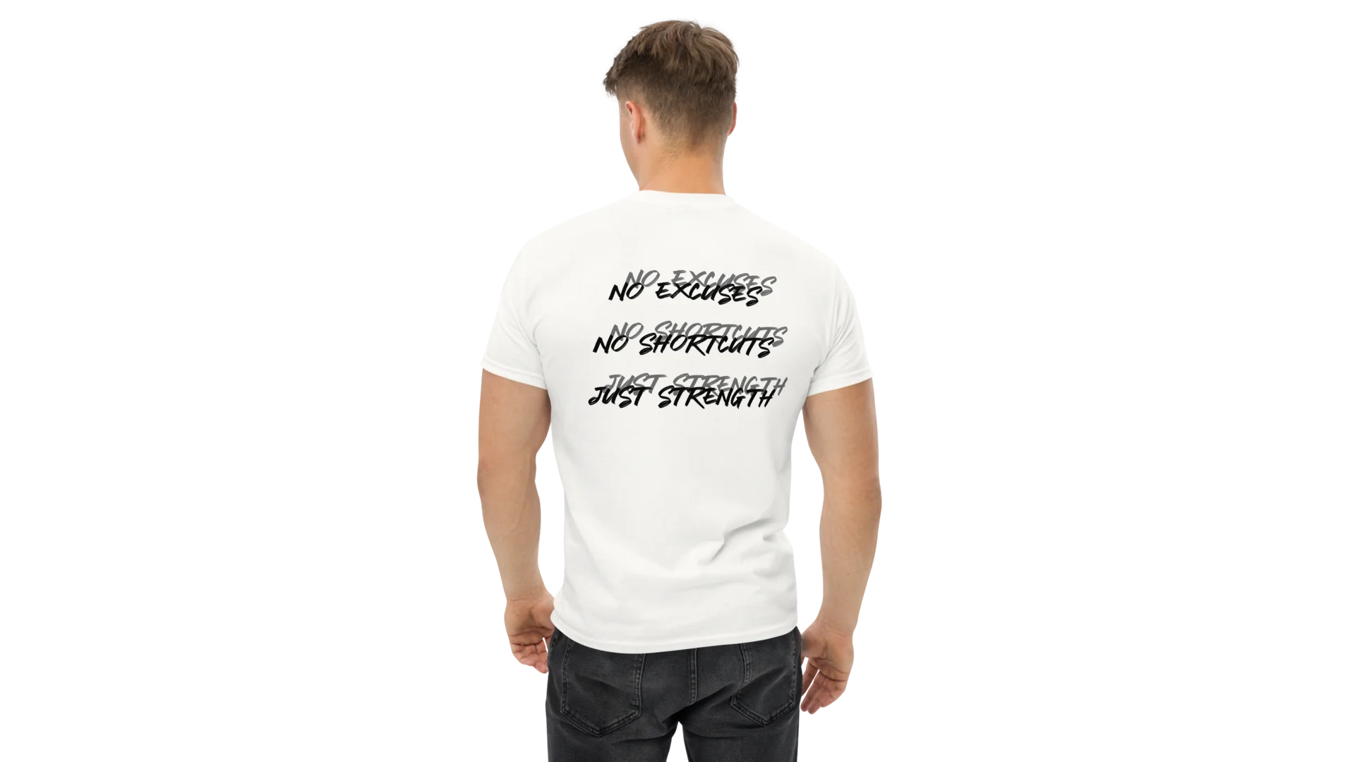Men's Forge Graphic Cotton Tee - Black