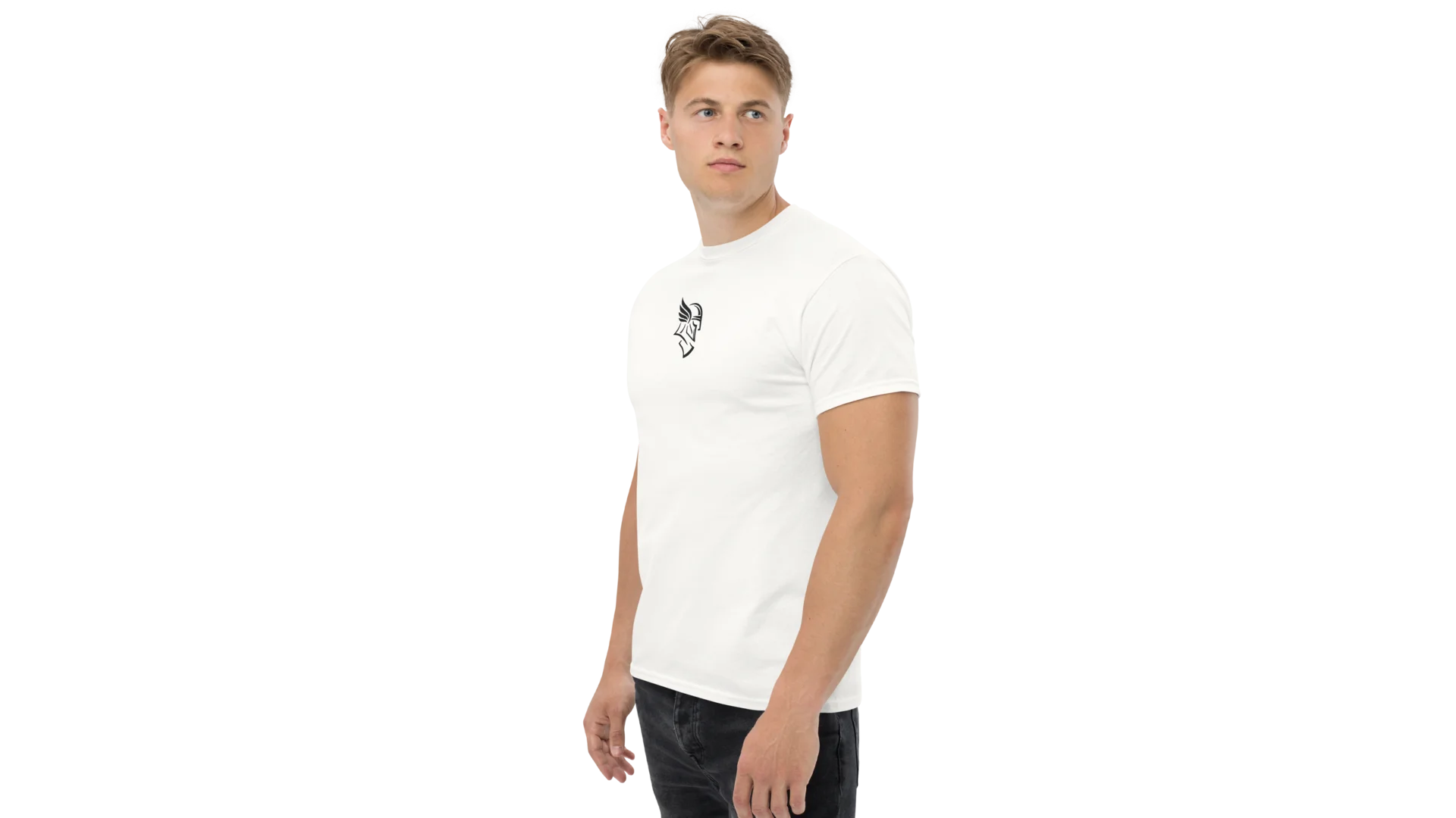 Men's Forge Graphic Cotton Tee - Black
