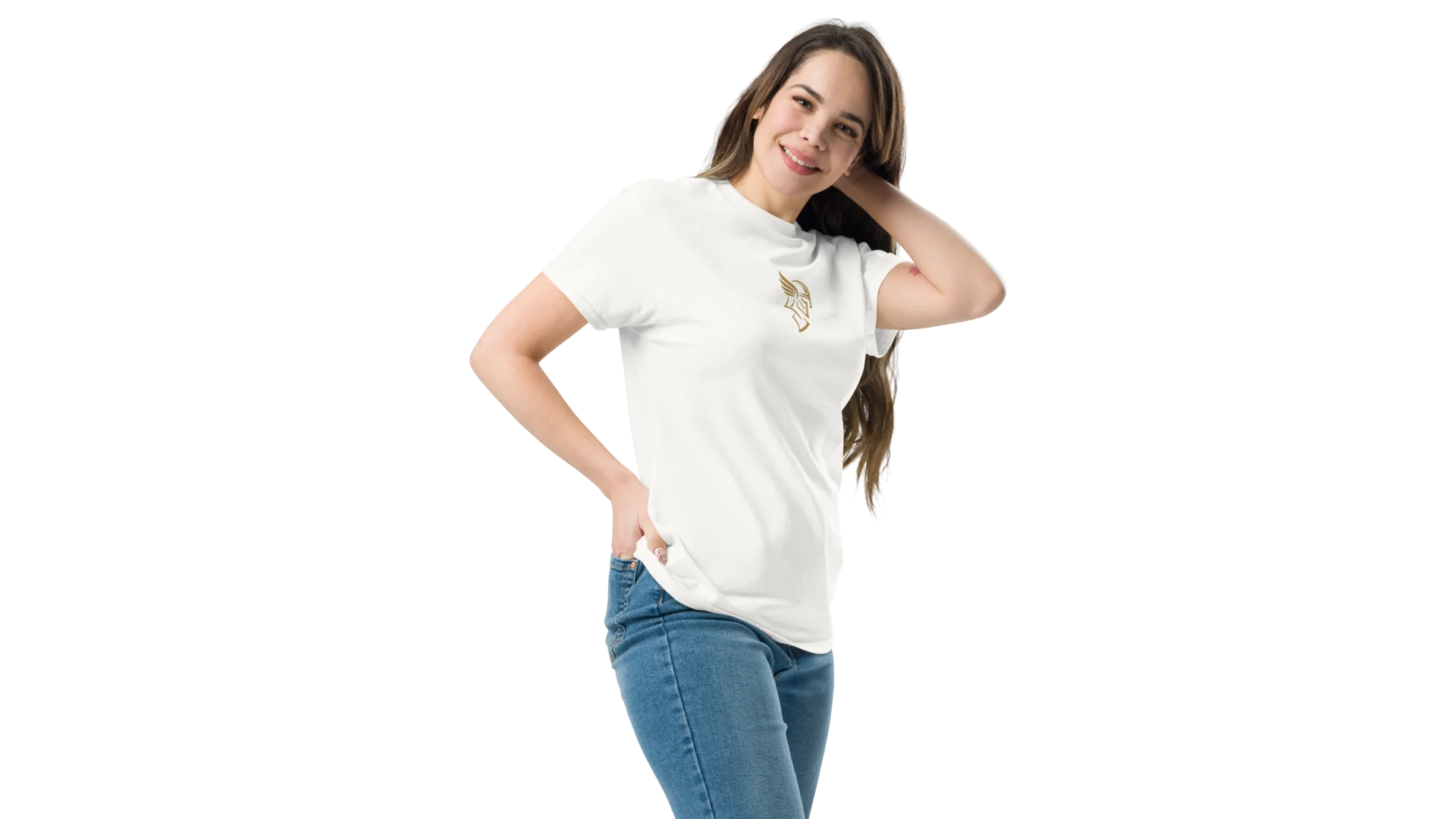 Women's Forge Graphic Cotton Tee - Old Gold