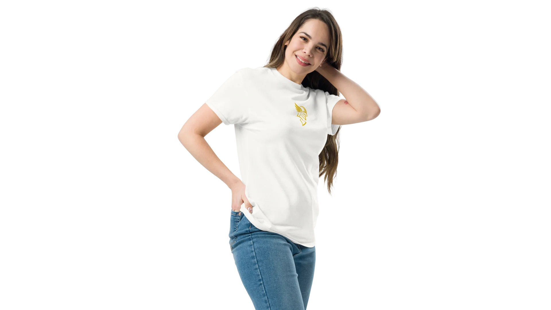 Women's Forge Graphic Cotton Tee - Gold