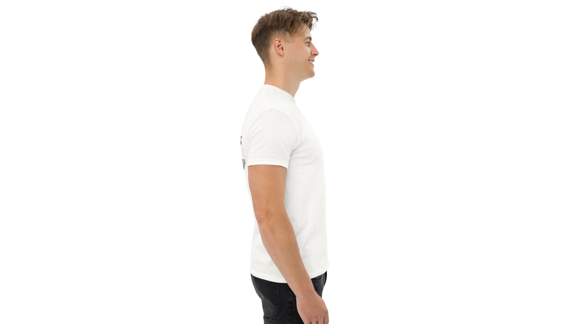 Men's Forge Graphic Cotton Tee - Black